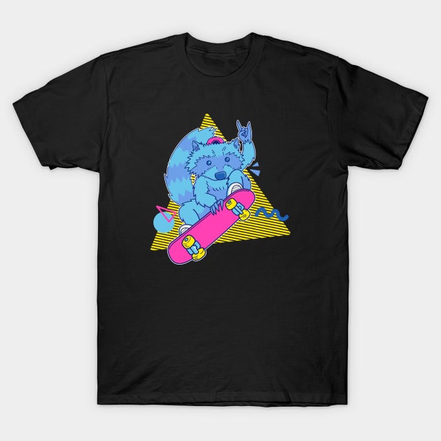 RAD RACOON T-Shirt by strangethingsa